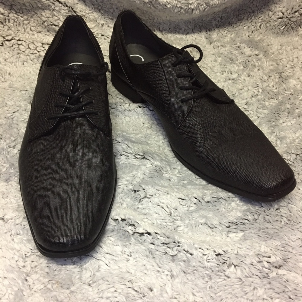 CALVIN KLEIN Men’s Black Dress Shoes